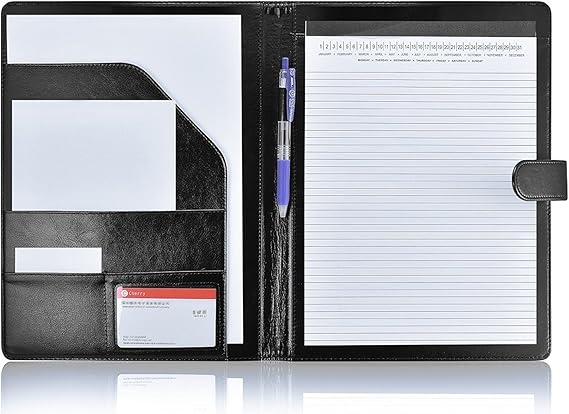 Mymazn Padfolio, Portfolio Folder, Legal Pad Holder, Resume Folder