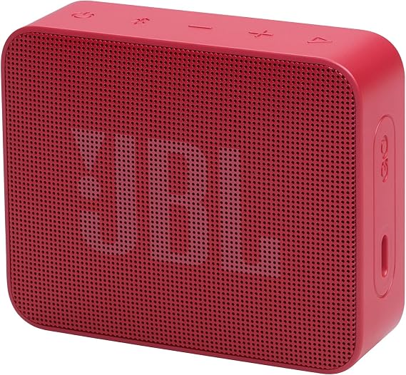 JBL GO Essential 2 Taşınabilir Bluetooth Hoparlör, Orijinal Pro Sesli 5 Saate Kadar Pil Ömrü, IP67 Su Geçirmez Tasarımlı, Kırmızı