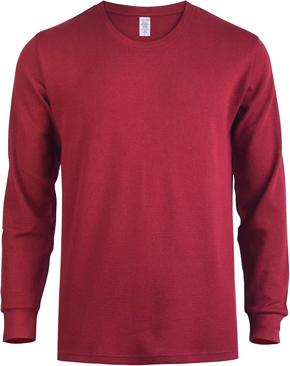 Men's Classic Fit Heavy Weight Waffle Thermal Shirt