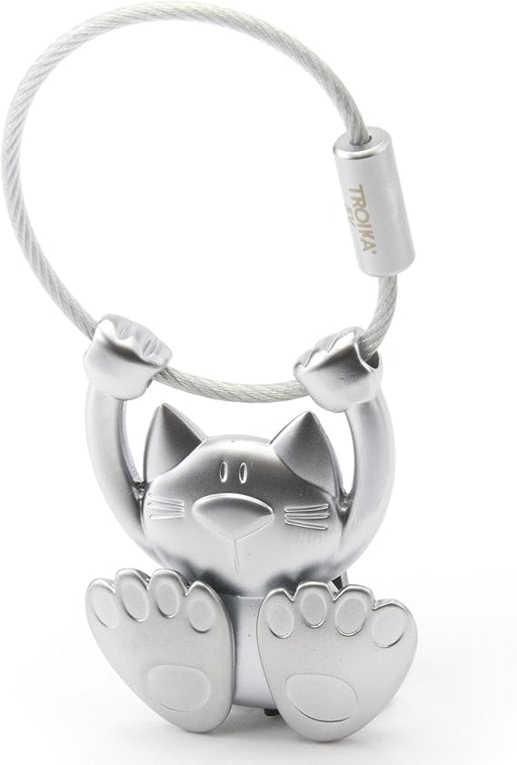 Troika Tabby Cat Keyring (KR1020MA)
