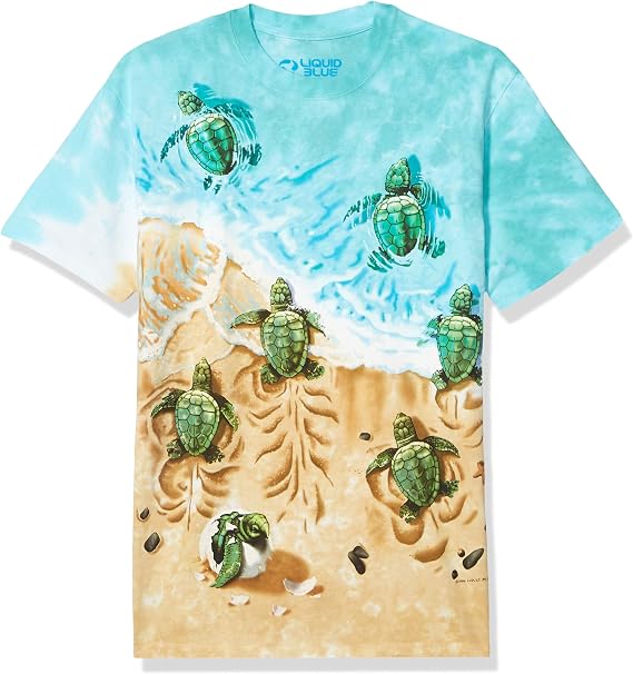 Liquid Blue Men's Turtle Beach T-Shirt
