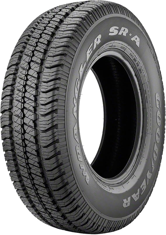 Goodyear Wrangler SR-A Radial Tire - 275/60R20 114S | Truck/SUV Highway All Season Traction 114S Rated Standard Load Radial Construction Outlined White Lettering Tire