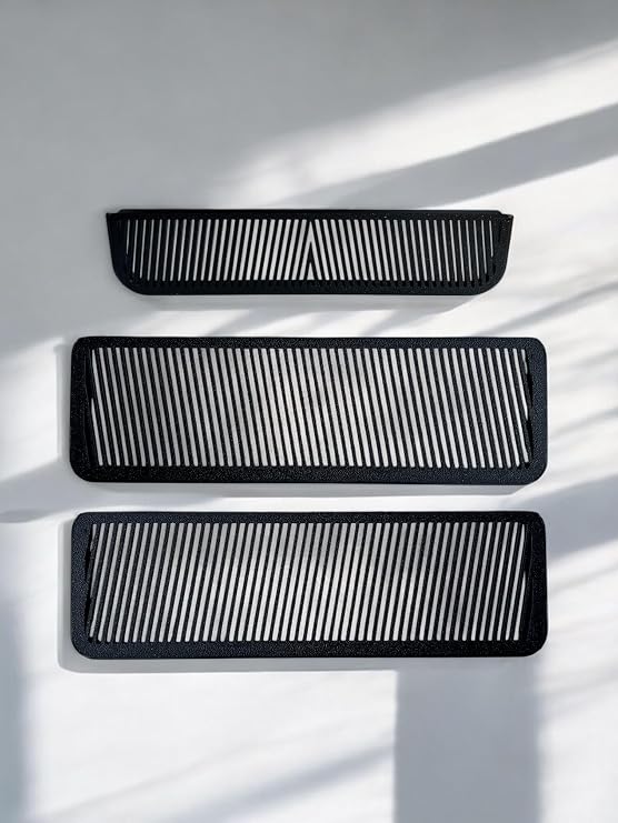Tesla Model Y Juniper Uyumlu 3’lü Havalandırma Kapağı Seti – ABS/ASA Malzeme (STANDART, 3, 1)