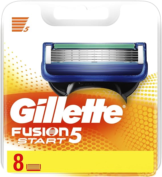 Gillette Fusion5 Start Yedek Erkek Tıraş Bıçağı 8'li