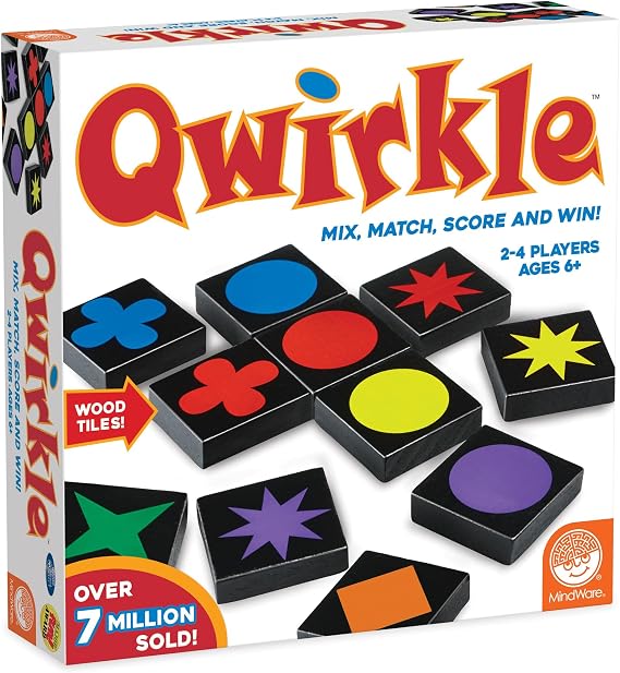 Mindware |Qwirkle | The Ultimate Tactical Tile-Laying Game
