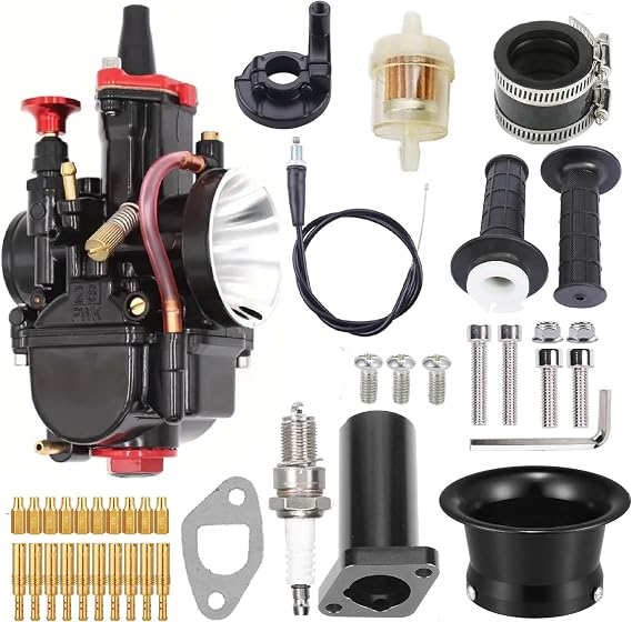 Predator 212 Carb High-Performance Carburetor for Predator 212cc, Honda GX160 GX200 Clonn Engine-Ultimate Upgrade to Your Powersports Mini Bike Go Karts (BLACK)