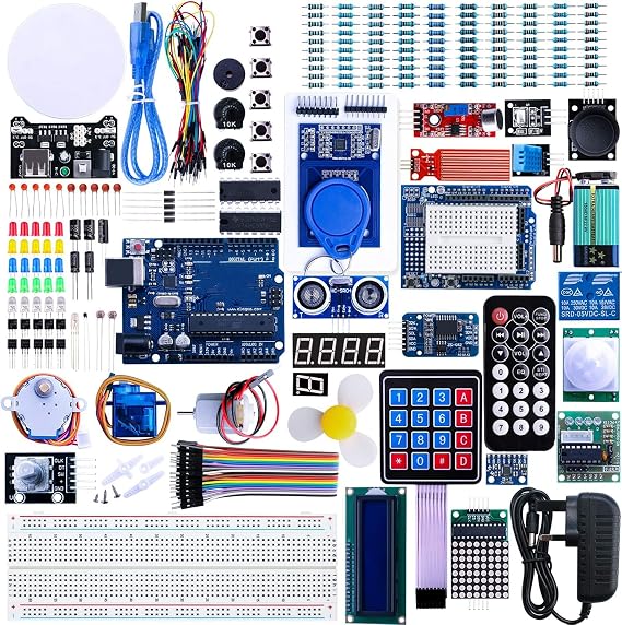UNO R3 Project The Most Complete Ultimate Starter Kit Compatible with Arduino IDE with Tutorial