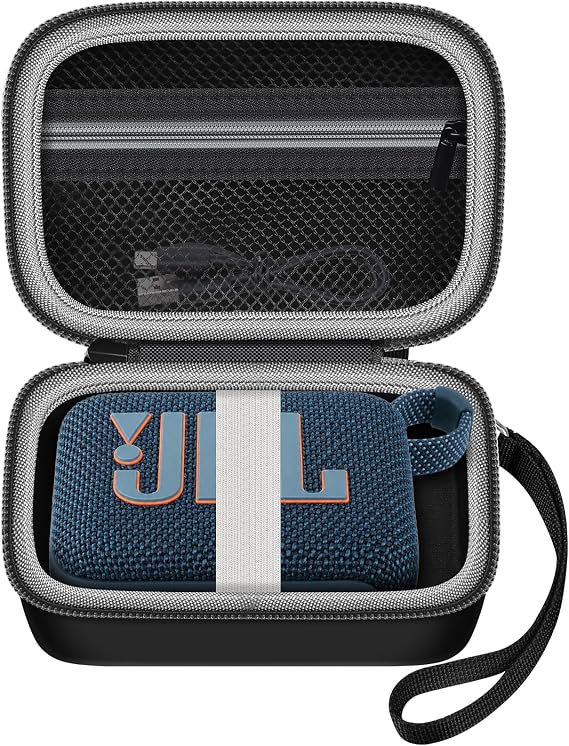 Hard Shell Carrying Case for JBL Go 4/3 and Canon Ivy 2