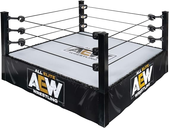 AEW AEW0065 Unrivaled Collection Authentic Action, Flexible Tension Ring Ropes, Multi, Multicolor