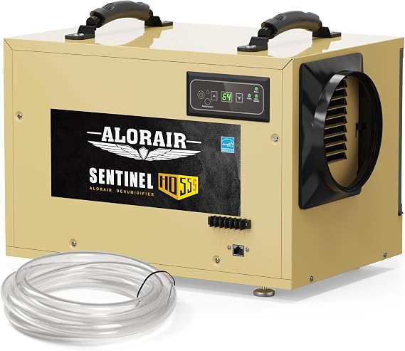 ALORAIR 120 Pints Energy Star Crawlspace Dehumidifier, Sentinel HD55S Gold
