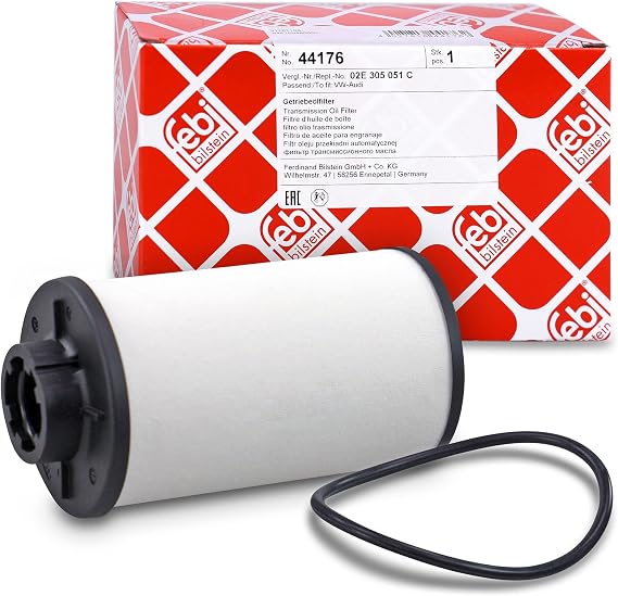 febi bilstein 44176 Transmission Oil Filter for direct shift gearbox, with seal ring, pack of one