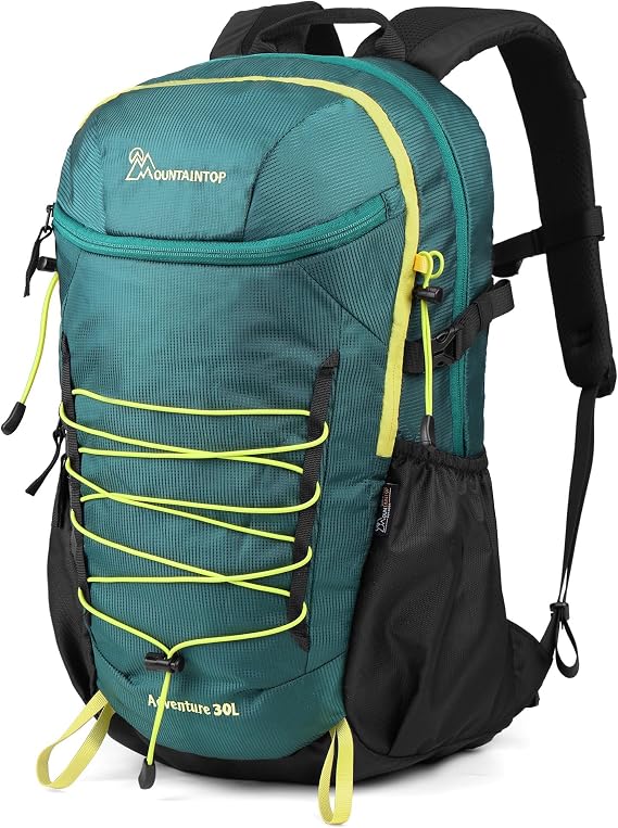 MOUNTAINTOP 25/30L Lightweight Hiking Backpack, Outdoor Daypack