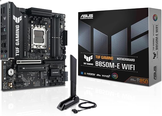 ASUS TUF GAMING B850M-E WIFI WiFi6E AMD AM5 mATX Anakart