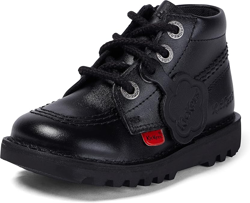 Kickers Infants Kick Hi Zip Boots Black 3.5