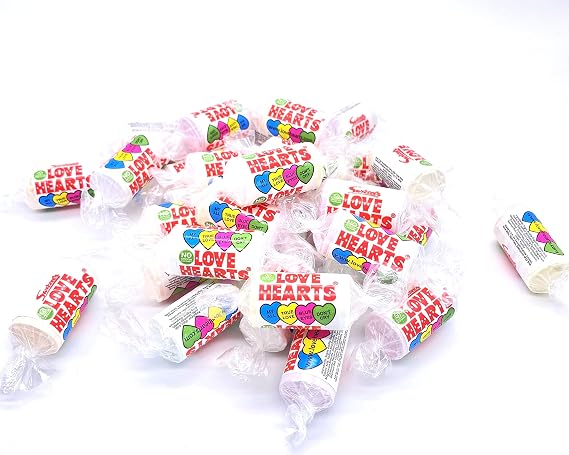 Mini Love Heart Rolls x100