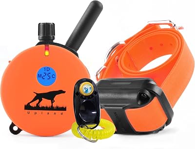 Educator UL-1200 Upland Hunting Dog E Collar for Dog Training with Remote - 1 Mile Range, Waterproof, 100 Stimulation Levels, Tone or Vibration Mode, Night Light for Small, Medium & Large Dogs