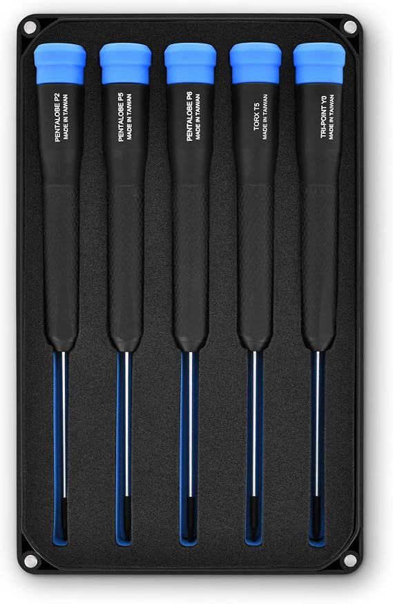 iFixit Marlin 5 Specialty Precision Screwdriver Set - T5, P2, P5,P6, Y0