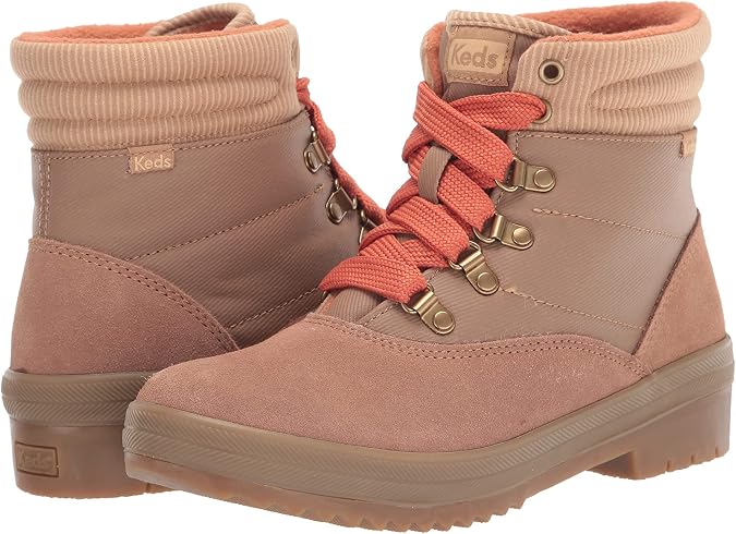 Keds womens Camp Boot Suede Spalash Twill Velvet