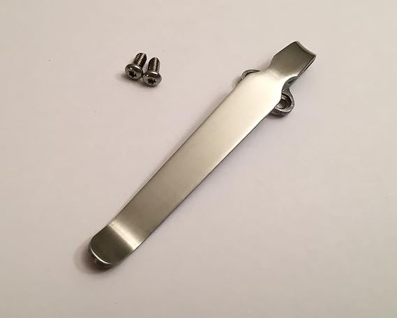 Titanium Pocket Clip For Zebralight SC30 SC31 SC32 SC50 SC51 SC5 SC52 SC62 SC63 Flashlight
