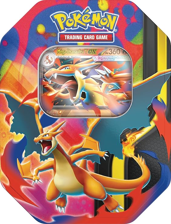 Pokémon : Charizard Mega Box - Y-ex Charizard Mega Charizard (4 Booster Packs & 1 Shiny Promo Card)