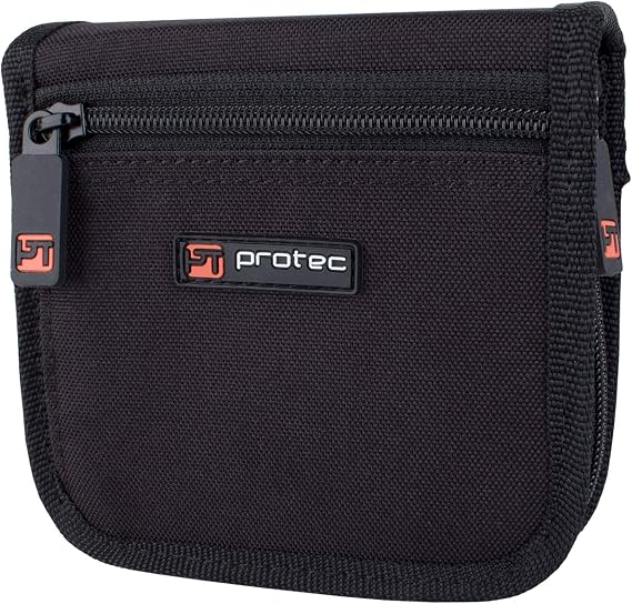 Pro Tec A211ZIP Double Tuba Mouthpiece Pouch with Zipper Closure