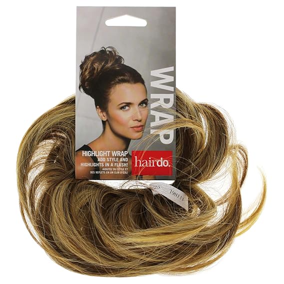 Hairdo Highlight Wrap, R14 25 Honey Ginger