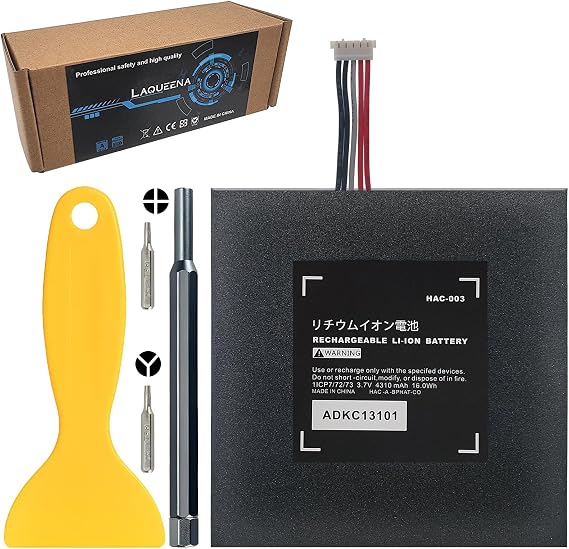 HAC-003 4310mAh Battery Compatible with Nintendo Switch Console Handhold High Capacity Internal Battery HAC-001