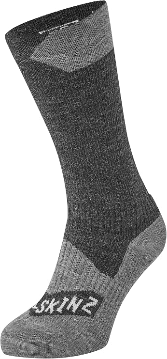 Sealskinz Unisex All Weather Waterproof Socks - Medium Length