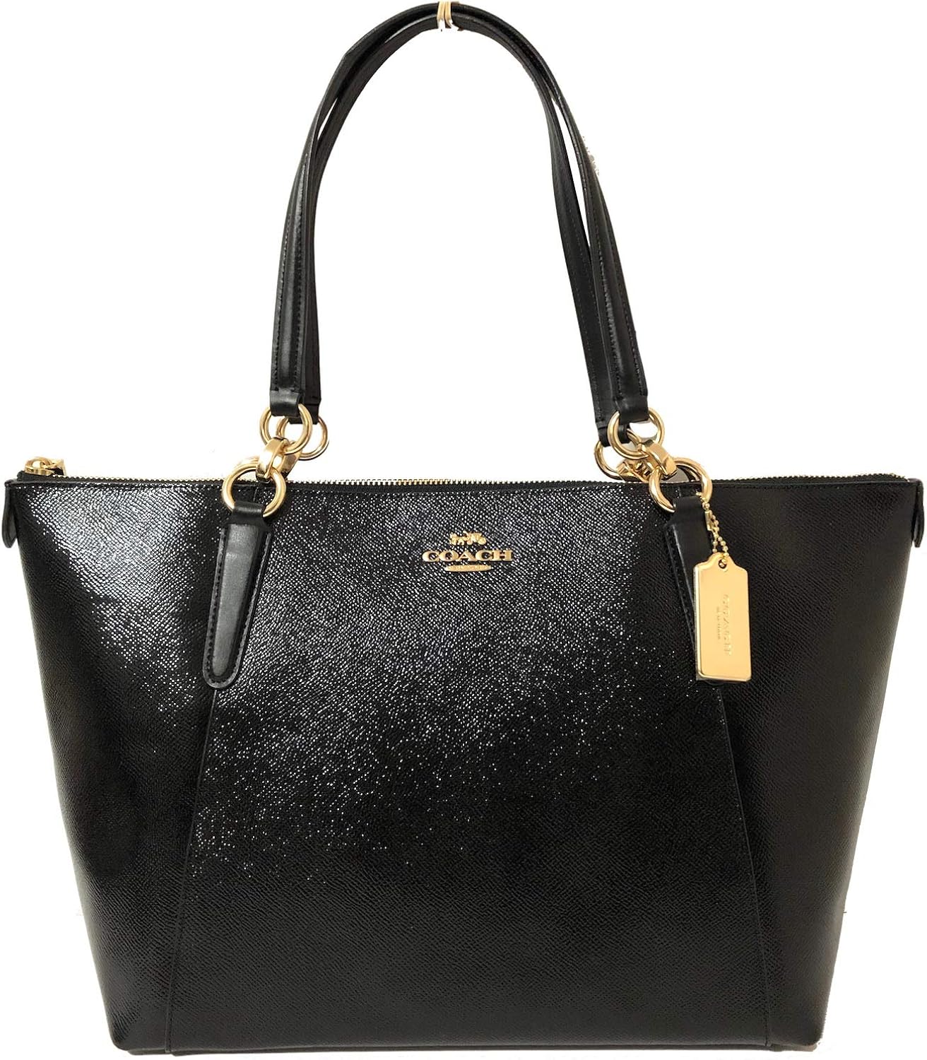 Coach Womens Crossgrain Leather Ava Tote