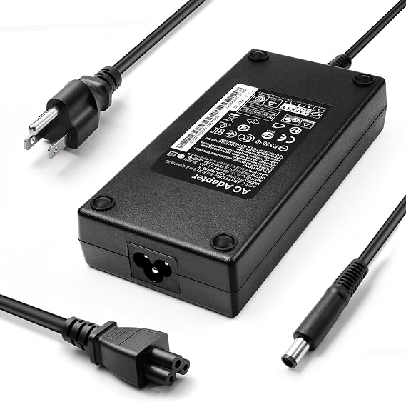 HNHTKJ 180W AC Charger Fit for Dell Dock WD19 WD22TB4 K20A001 TB16 D6000 D6000S Business Monitor Dock WD15 K17A001 Docking Station WD19 WD19S WD19TBS WD19TB K20A Docking Station Power Supply