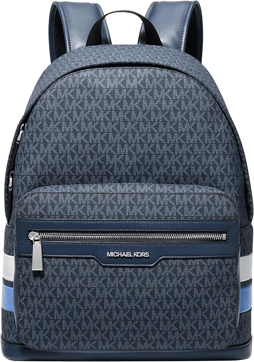 Michael Kors Men's Malone Backpack, Blue Multi, One Size