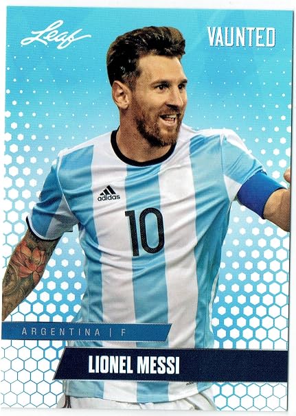 Mint Lionel Messi 2024 Leaf Vaunted #11V Debut Collection Rare Trading Card | Athlete: Lionel Messi, Soccer Trading Card, Brand: Leaf Vaunted, Parallel: Debut Collection, League: World Cup