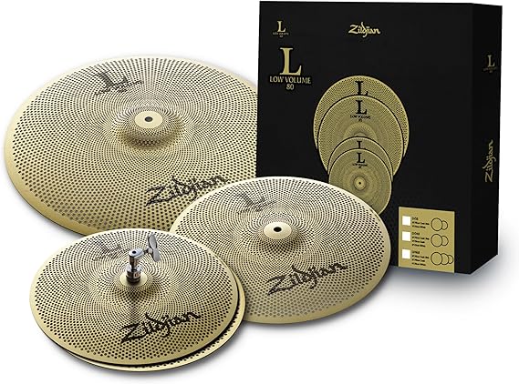 Zildjian LV348 Low Volume Cymbal Set