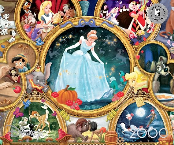 Buffalo Games - Disney Classic Collage - 2000 Piece Puzzle for Adults