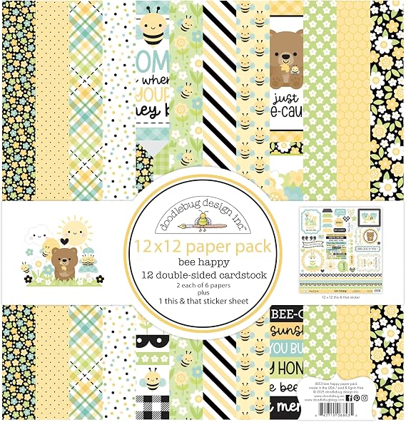 Bee Happy Paper Pack