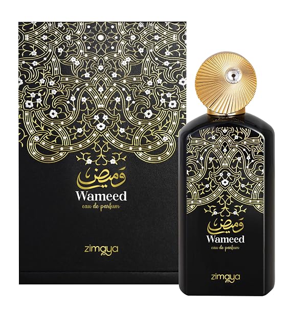 zimaya Wameed Eau de Parfum 3.4 Fl Oz | Unisex Long Lasting Fragrance - White Floral, Woody, and Sweet Oriental Scent