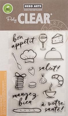 Hero Arts Bon Appetit Photopolymer Stamps