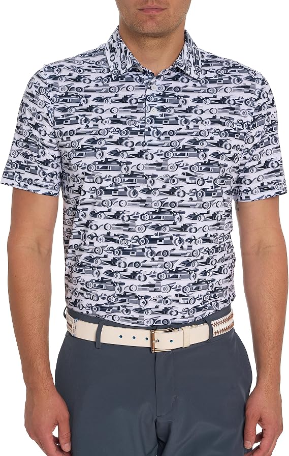 Robert Graham Men's S/S Knit Polo