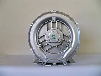 1.27 Hp Regenerative Blower, 220V/1Phase, 103 Cfm, 56"H2O Max Press, Goorui-USA GHBH 1D2 12 1R4