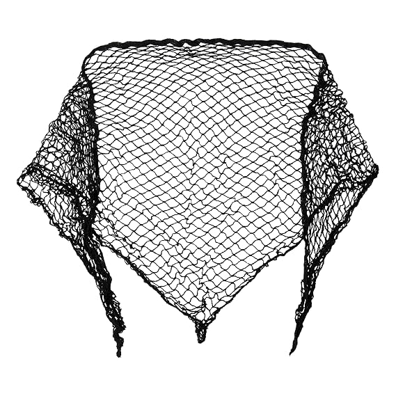 Diane XL Cotton Triangle Hair Net for Setting, Securing & Protecting Hair