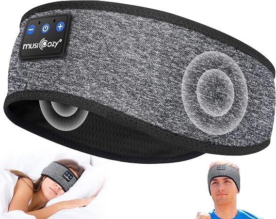 MUSICOZY Bluetooth 5.4 Sleep Headphones Headband Sports Wireless Audio