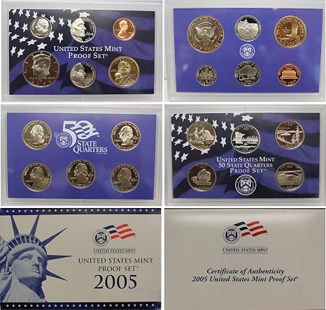 2005 United States Mint Proof Set Original Government Packaging Proof