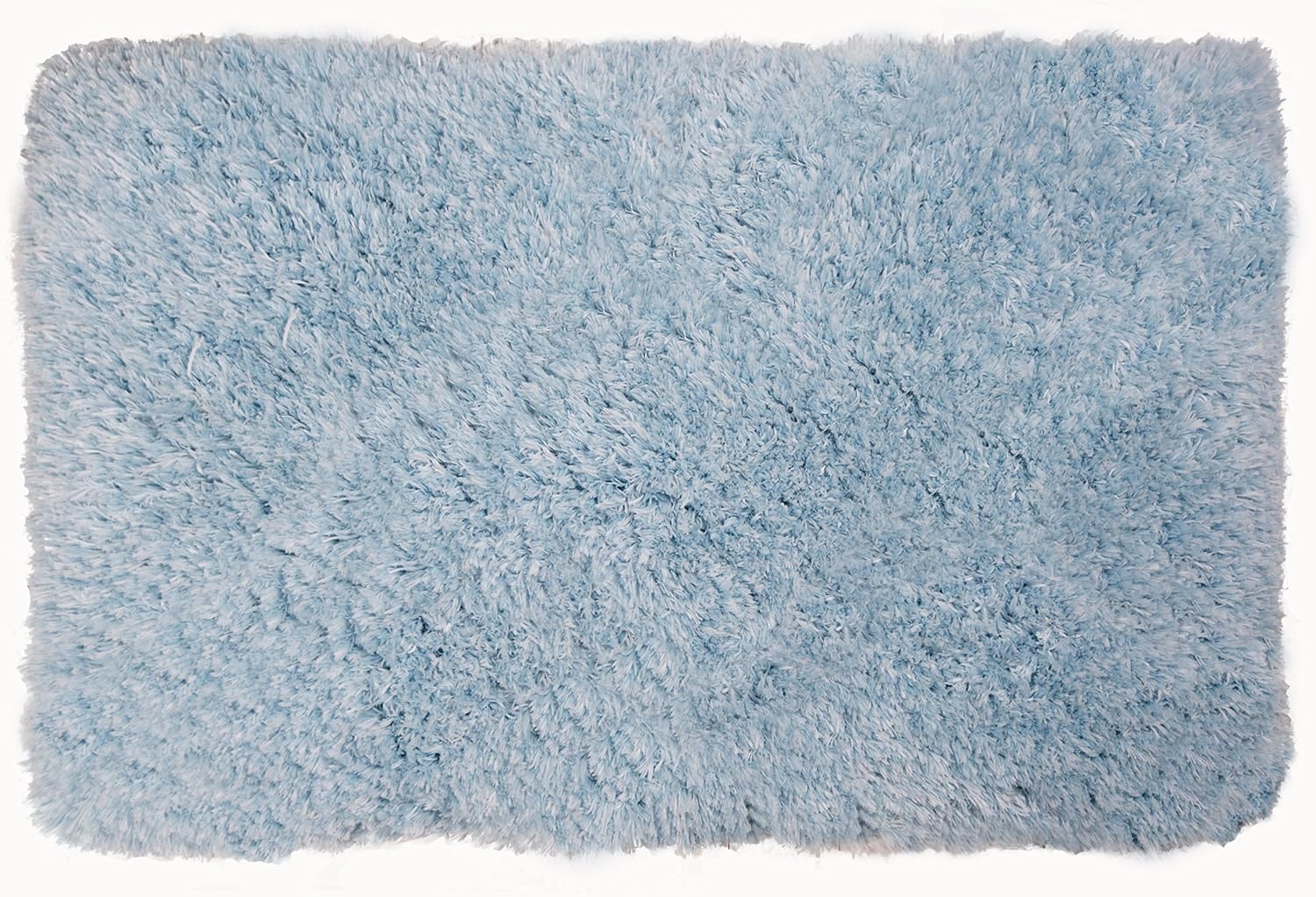 Home Dynamix Nicole Miller Casey Silla Area Rug 3x5, Solid Light Blue