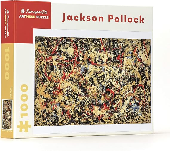 Jaskon Pollock - Convergence: 1,000 Piece Puzzle (Pomegranate Artpiece Puzzle)