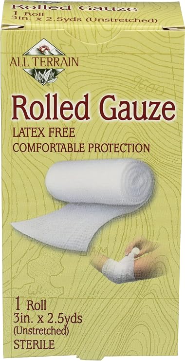All Terrain Rolled Gauze 3 X 2.5, 2.5 YD